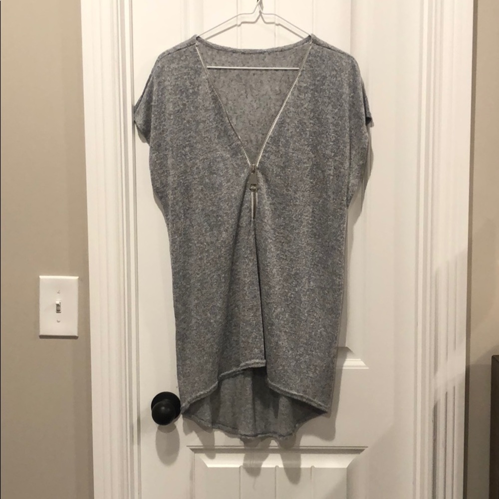 Zipper shirt